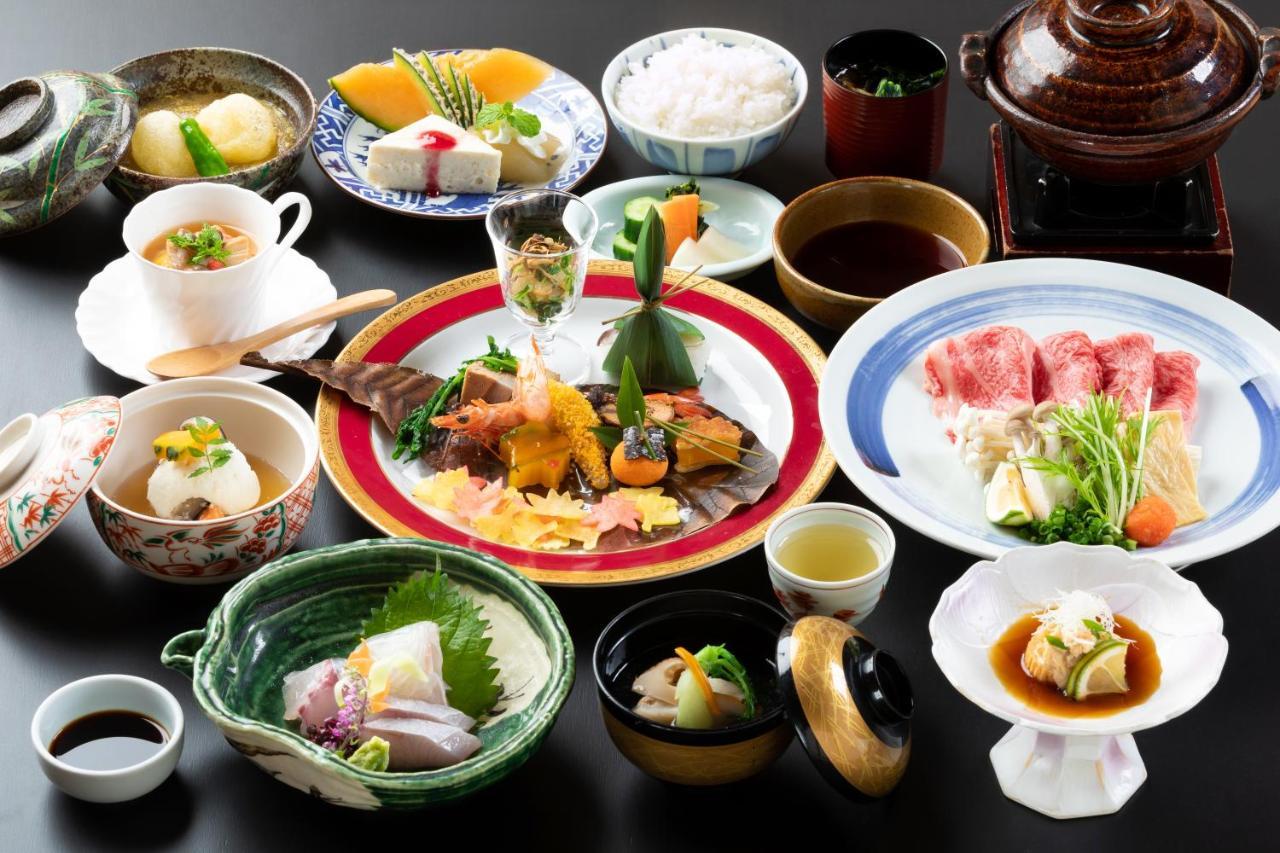 Ryotei Tanokura Hotel Jufu Kültér fotó